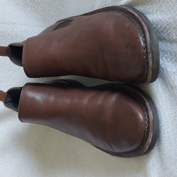 Kenneth Cole Reaction Brown Leather Boots Size 9.5-10 - Picture 2 of 9